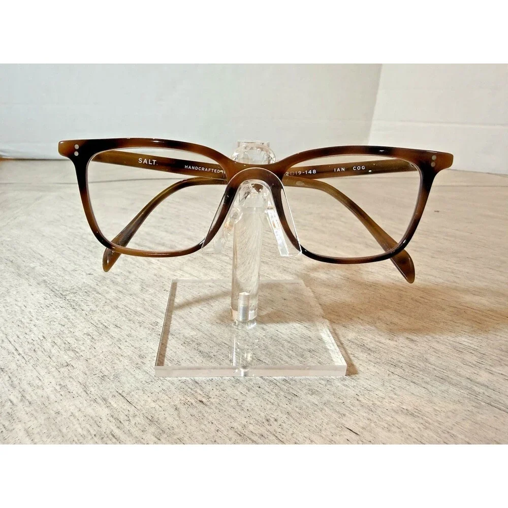 SALT Optics Kelly COG Cat Eye Eyeglasses Brown‎ Tortoise Japan 52-19 Woman Salt.